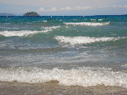 Laigueglia Meer und Strand