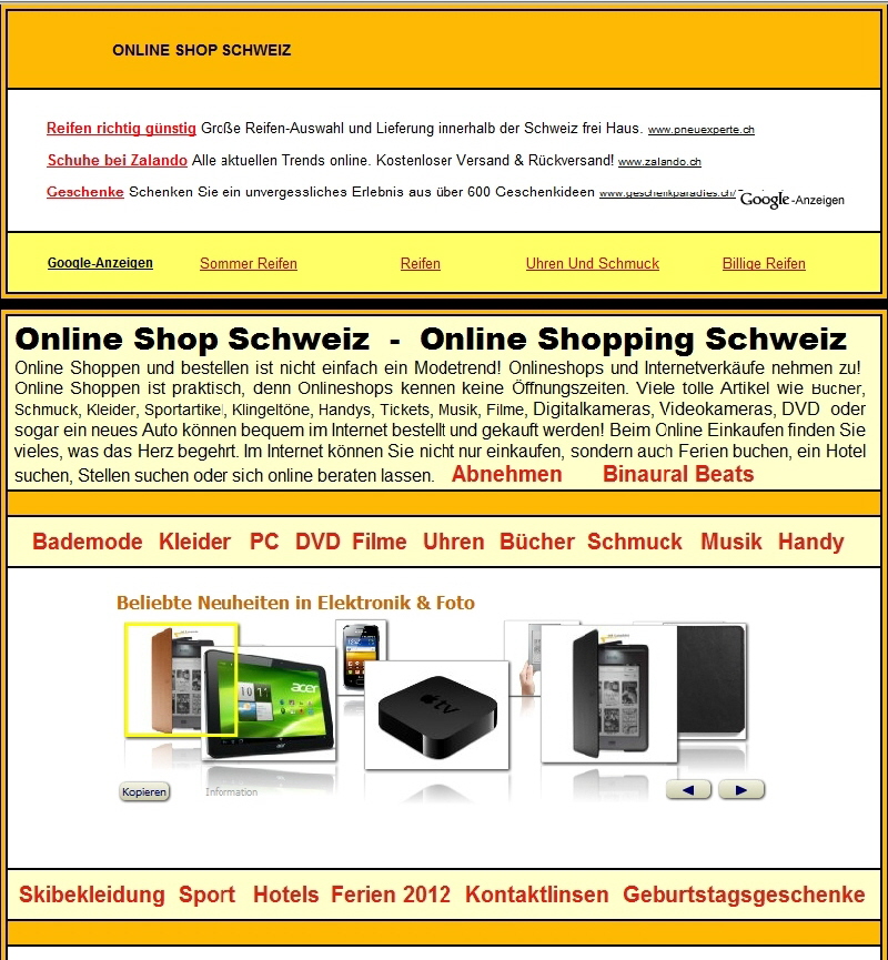 Online Shop Schweiz Shoppen Shopping kaufen online bestellen Shops Onlineshop Internet Web
